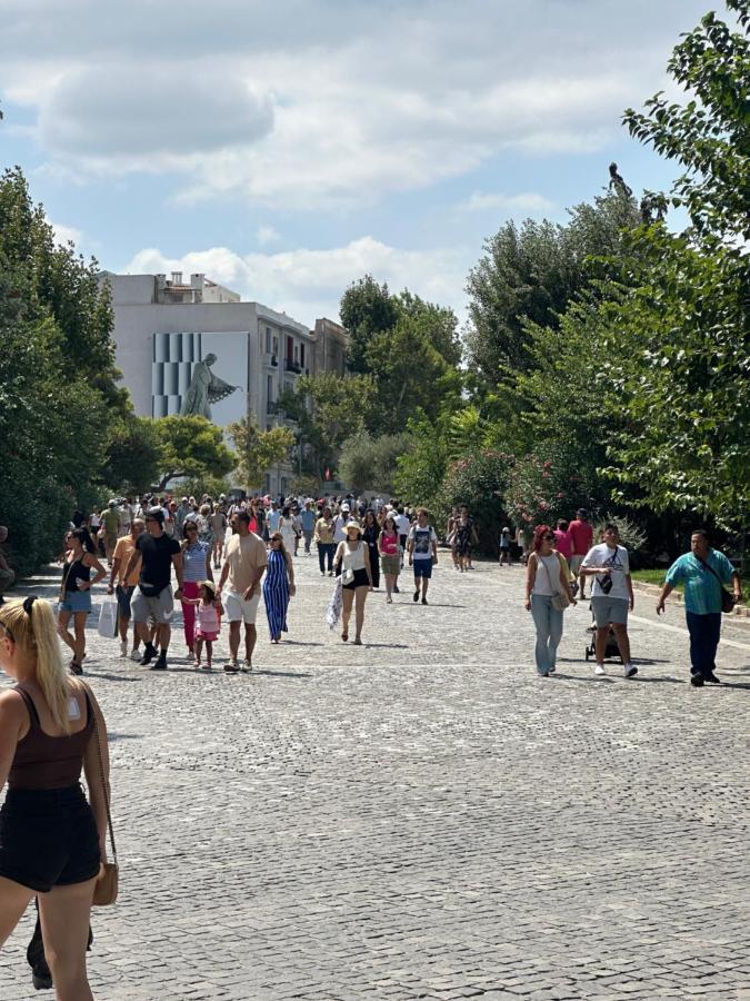 Modern Apartment 200M From Acropolis 100Mbps Netflix アテネ エクステリア 写真