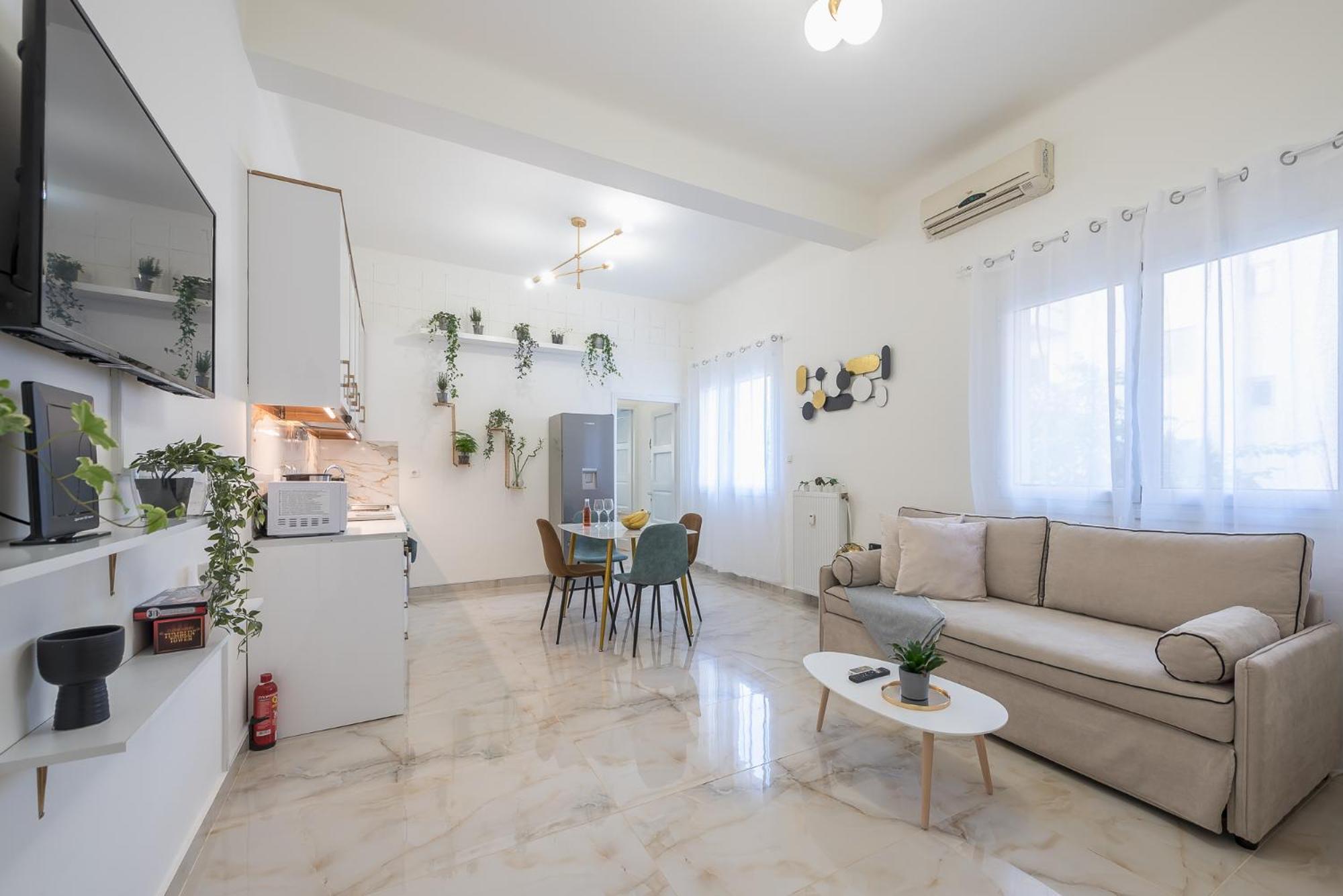 Modern Apartment 200M From Acropolis 100Mbps Netflix アテネ エクステリア 写真