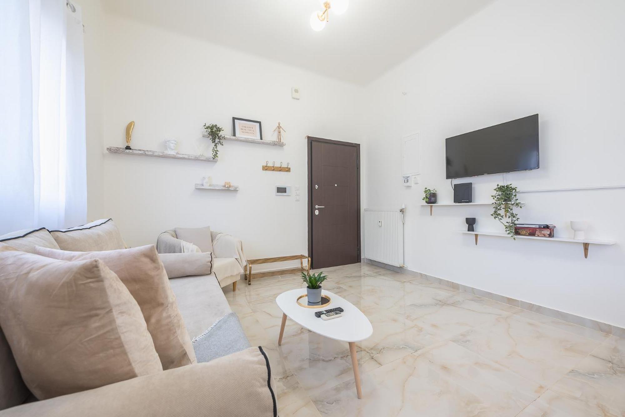 Modern Apartment 200M From Acropolis 100Mbps Netflix アテネ エクステリア 写真