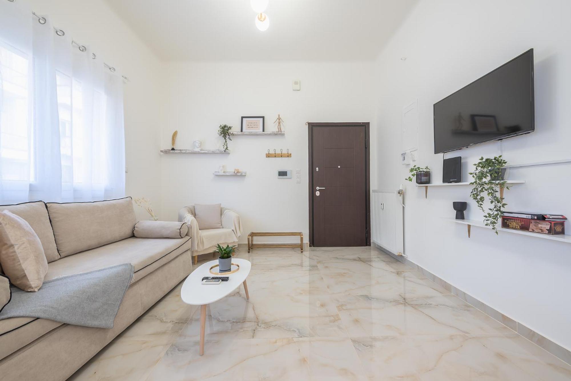 Modern Apartment 200M From Acropolis 100Mbps Netflix アテネ エクステリア 写真